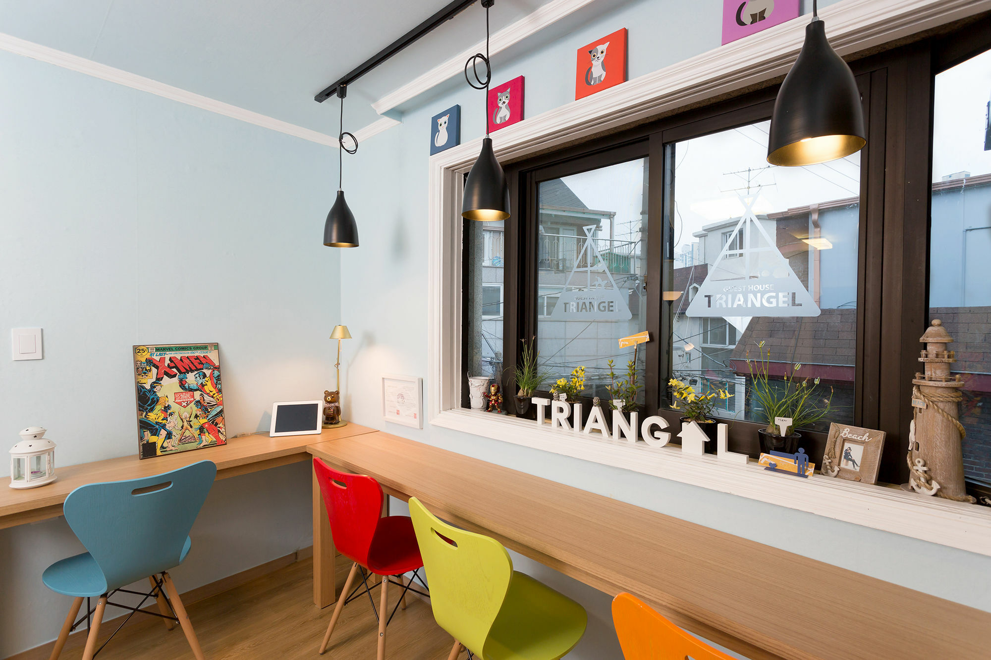 Triangel Guesthouse Seul Esterno foto